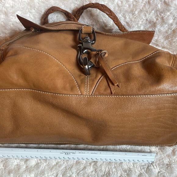 Francesco Biasia Brown Leather Hobo / Shoulder Bag - Picture 2 of 8